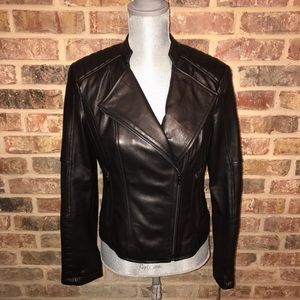 NWT Leather Moto Jacket